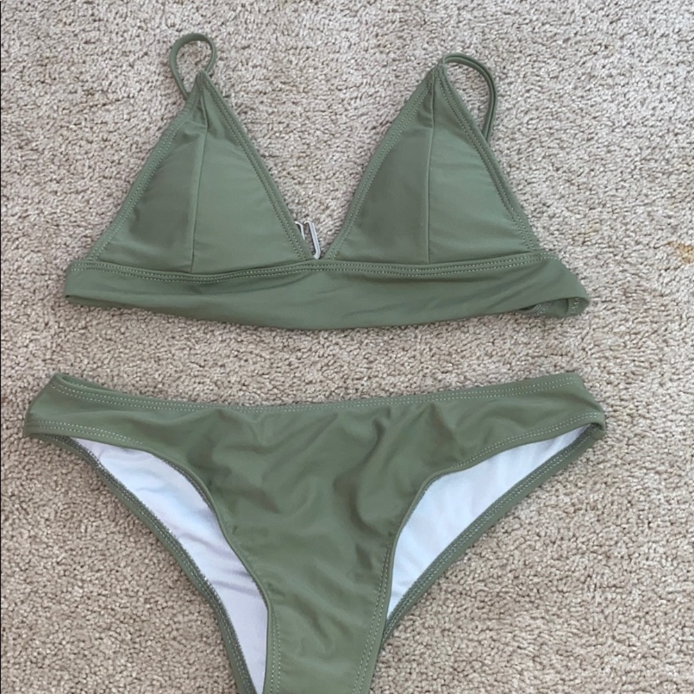 Green Cupshe Set NWOT